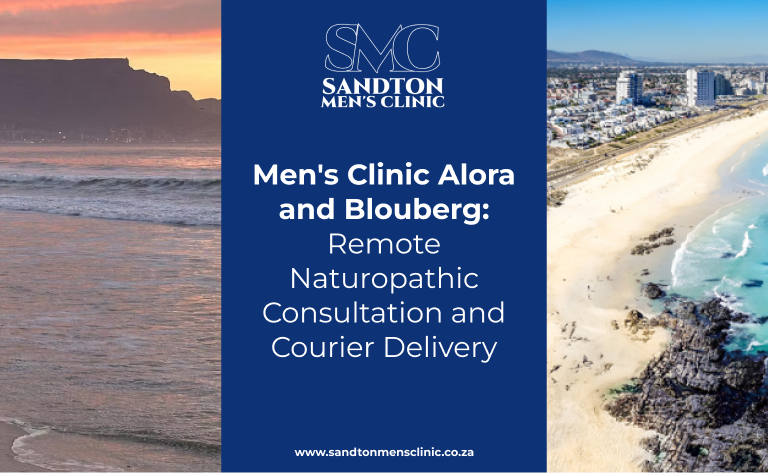 Men's Clinic Alora and Blouberg. Remote Naturopathic Consultation and Courier Delivery 7 men's clinic Alora