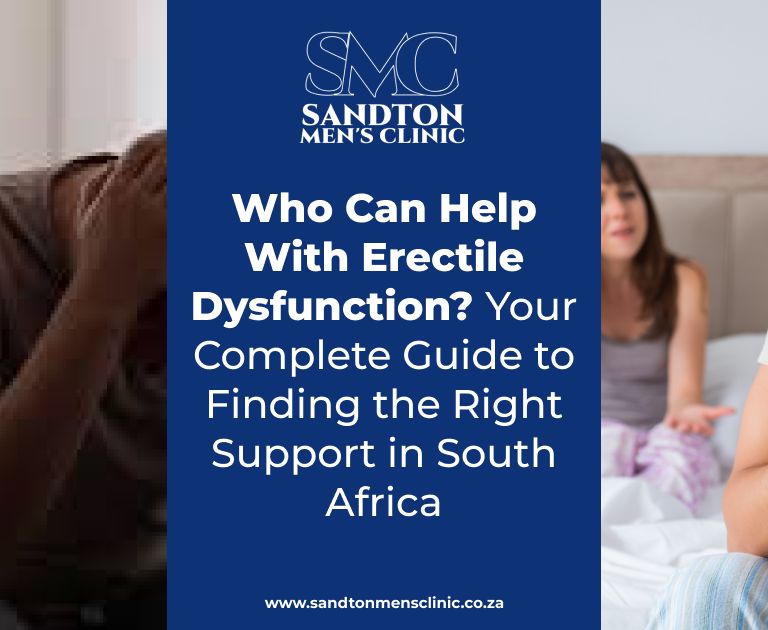 Who Can Help With Erectile Dysfunction? Your Complete Guide to Finding the Right Support in South Africa