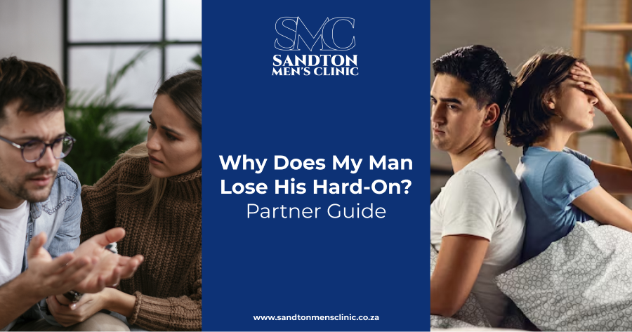 why does my man lose his hard on