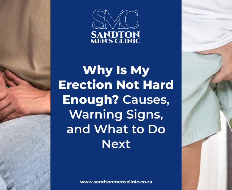 Why Is My Erection Not Hard Enough? Causes, Warning Signs, and What to Do Next
