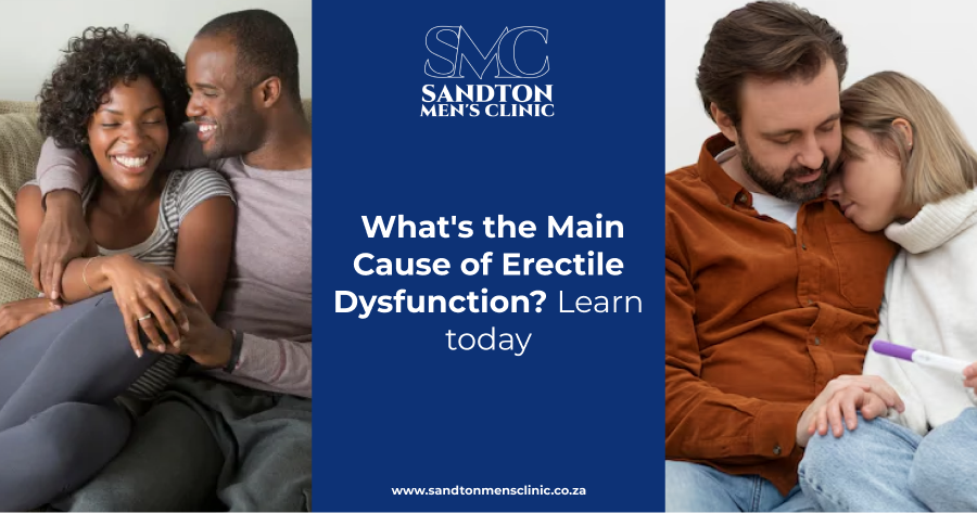 what's the main cause of erectile dysfunction