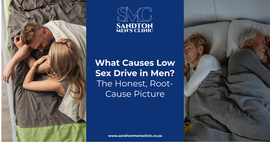 What causes low sex drive in men