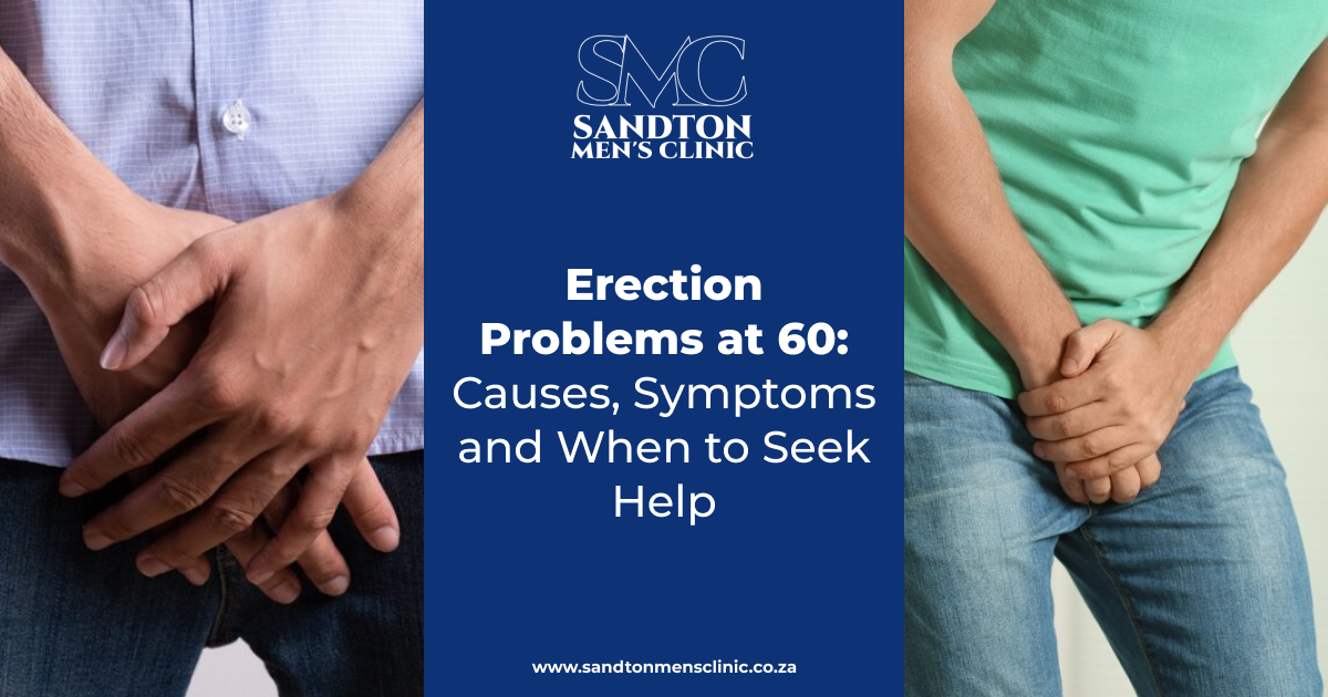Erection Problems at 60 Causes Symptoms and When to Seek Help