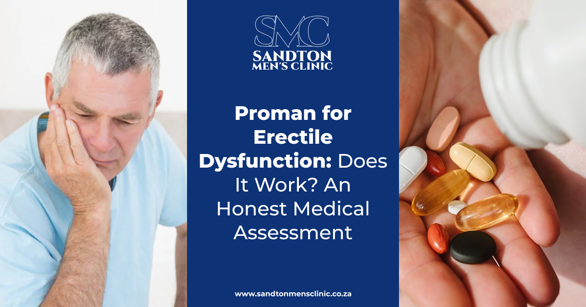 Proman for Erectile Dysfunction Does It Work An Honest Medical Assessment