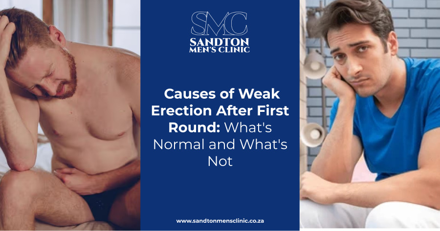 Causes of Weak Erection After First Round