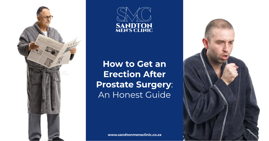 how to get an erection after prostate surgery