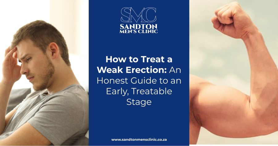 how to treat a weak erection