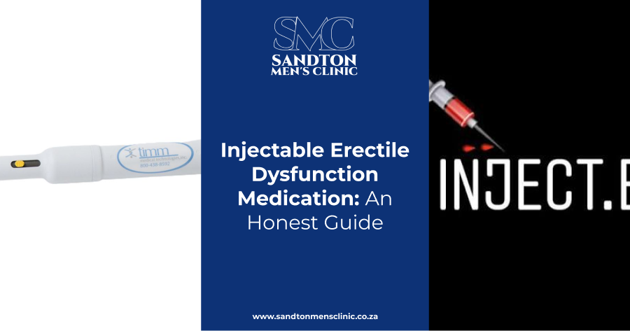 Injectable Erectile Dysfunction Medication: An Honest Guide | Sandton Men's Clinic 1 injectable erectile dysfunction medication