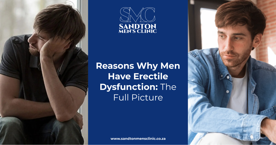 reasons why men have erectile dysfunction