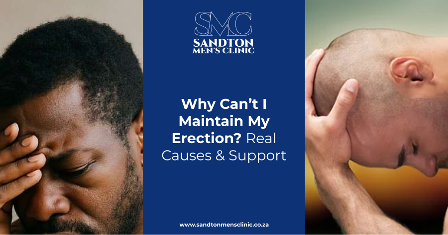 why can’t I maintain my erection
