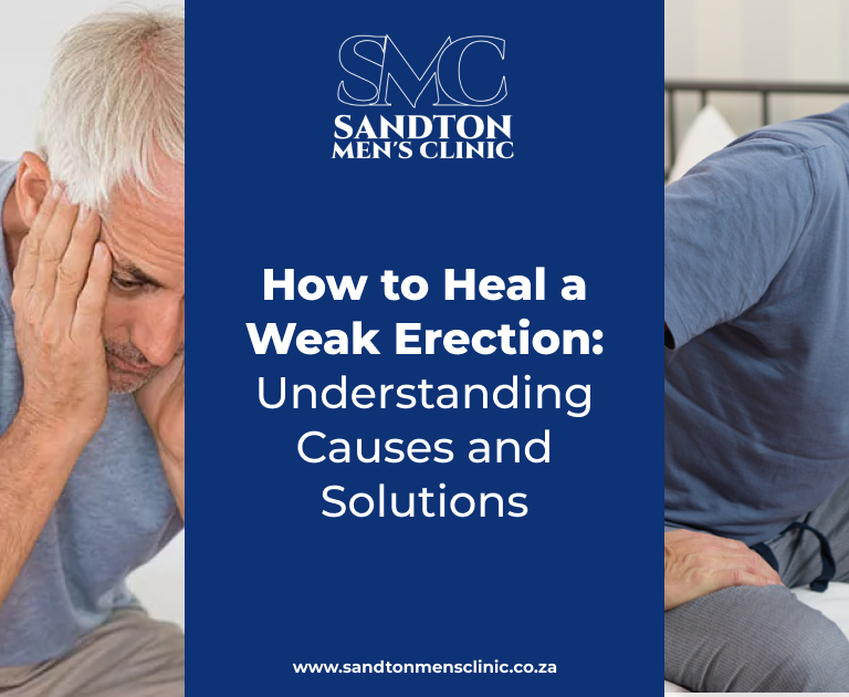 how to heal weak erection