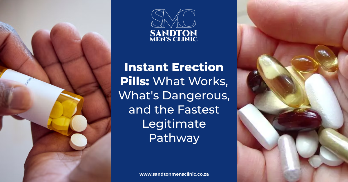 Instant Erection Pills What Works Whats Dangerous and the Fastest Legitimate Pathway