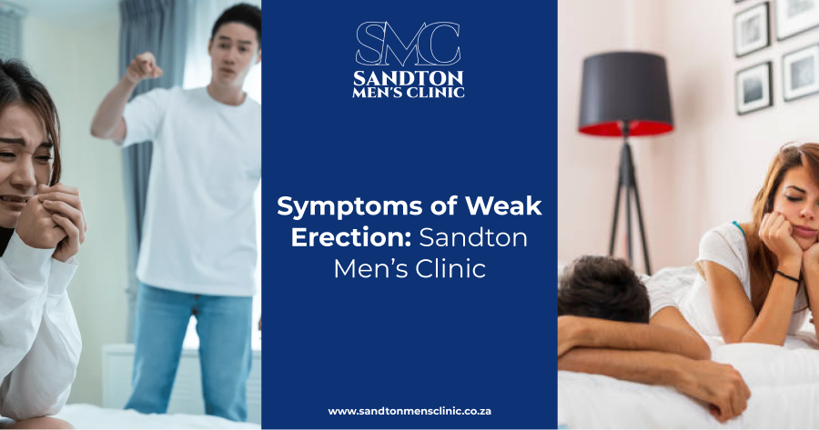 Symptoms of Weak Erection | Sandton Men’s Clinic 1 Symptoms of Weak Erection