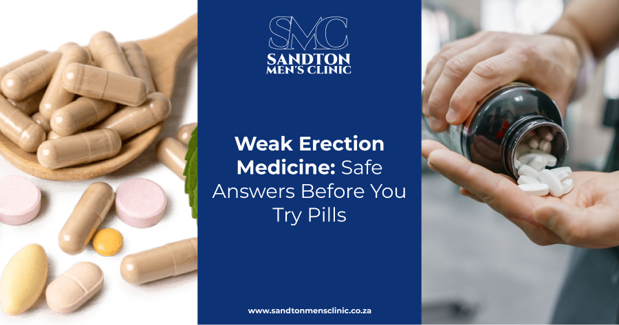weak erection medicine