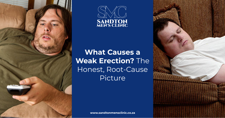 what causes weak erectile dysfunction