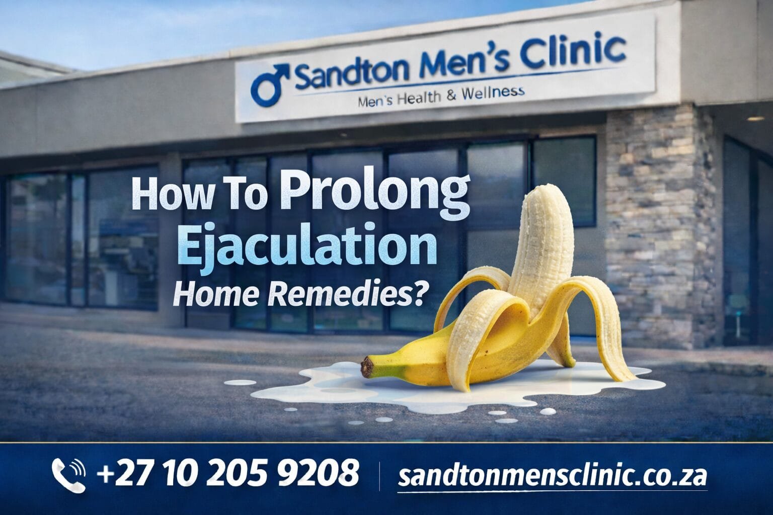 How To Prolong Ejaculation Home Remedies​
