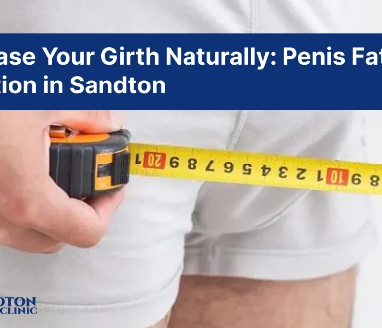 Increase Your Girth Naturally Penis Fat Injection in Sandton