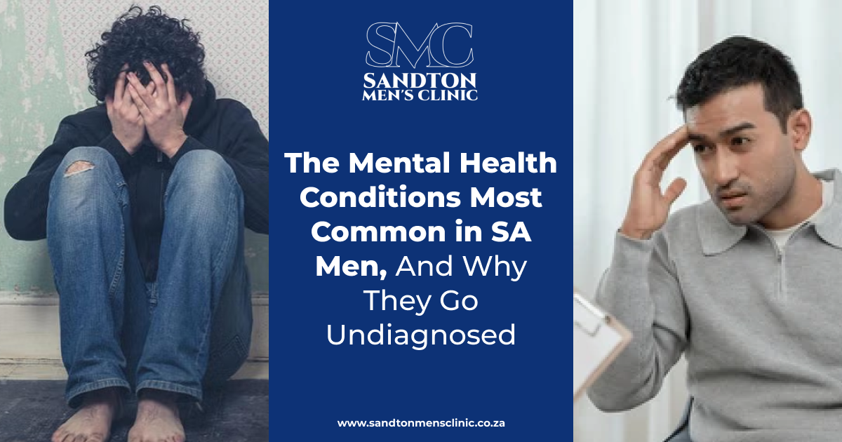 The Mental Health Conditions Most Common in SA Men And Why They Go Undiagnosed