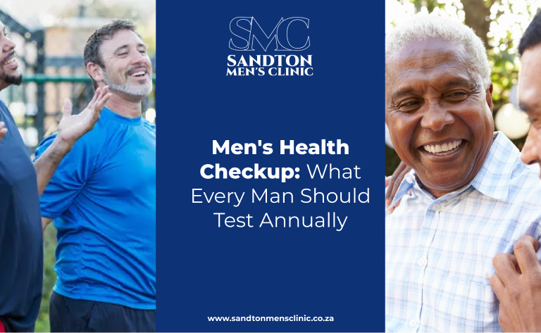 Men's Health Checkup. What Every Man Should Test Annually 4 men's health checkup