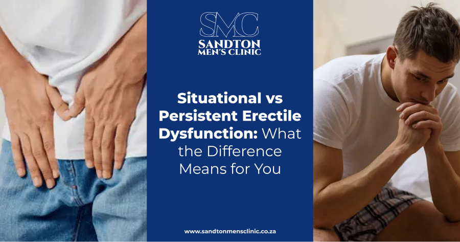 situational vs persistent erectile dysfunction