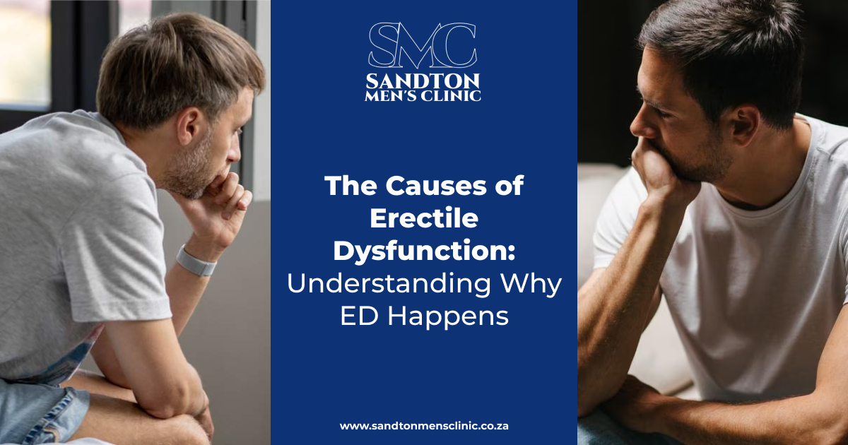 The Causes Of Erectile Dysfunction. Understanding Why ED Happens 1 causes of erectile dysfunction